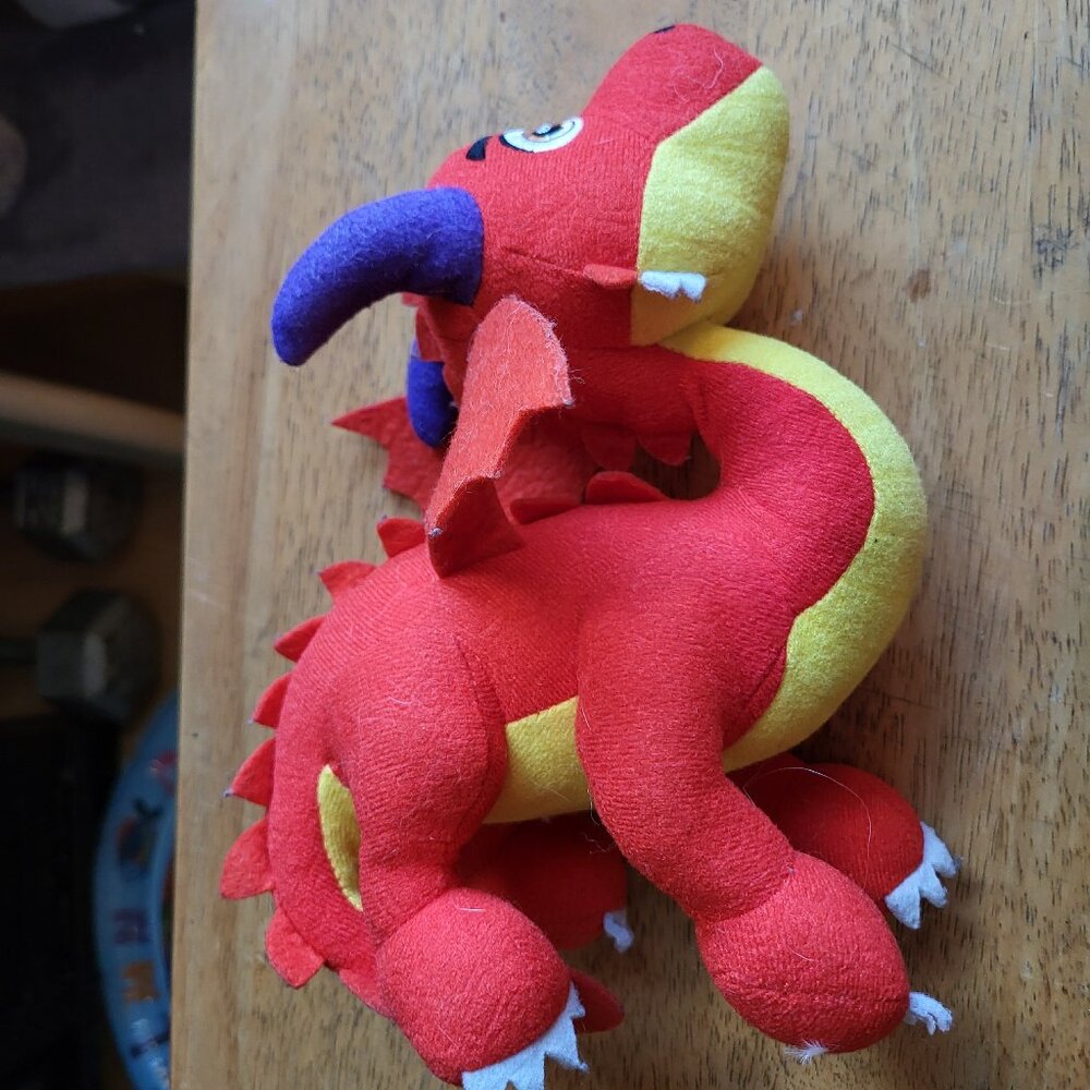 Paw Patrol Rescue Knights Sparks Dragon Plush Toy SPIN MASTER GUC SEE PICTURES